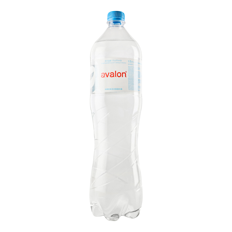 Вода питна негазована "Авалон" (Avalon) 1,5л